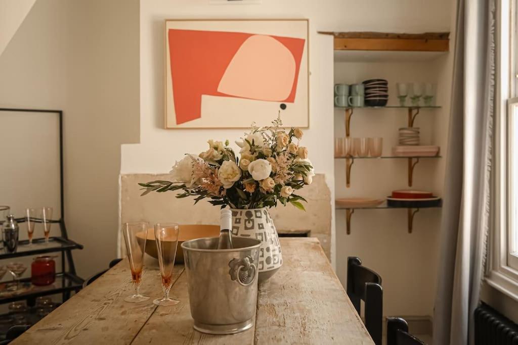 Primrose Cottage - With Private Courtyard & Sun Terrace In Central Bath Exterior foto